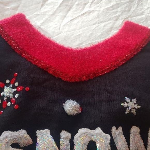 Holiday Time "Snow Way" Ugly Christmas Swe… - Picture 12 of 13